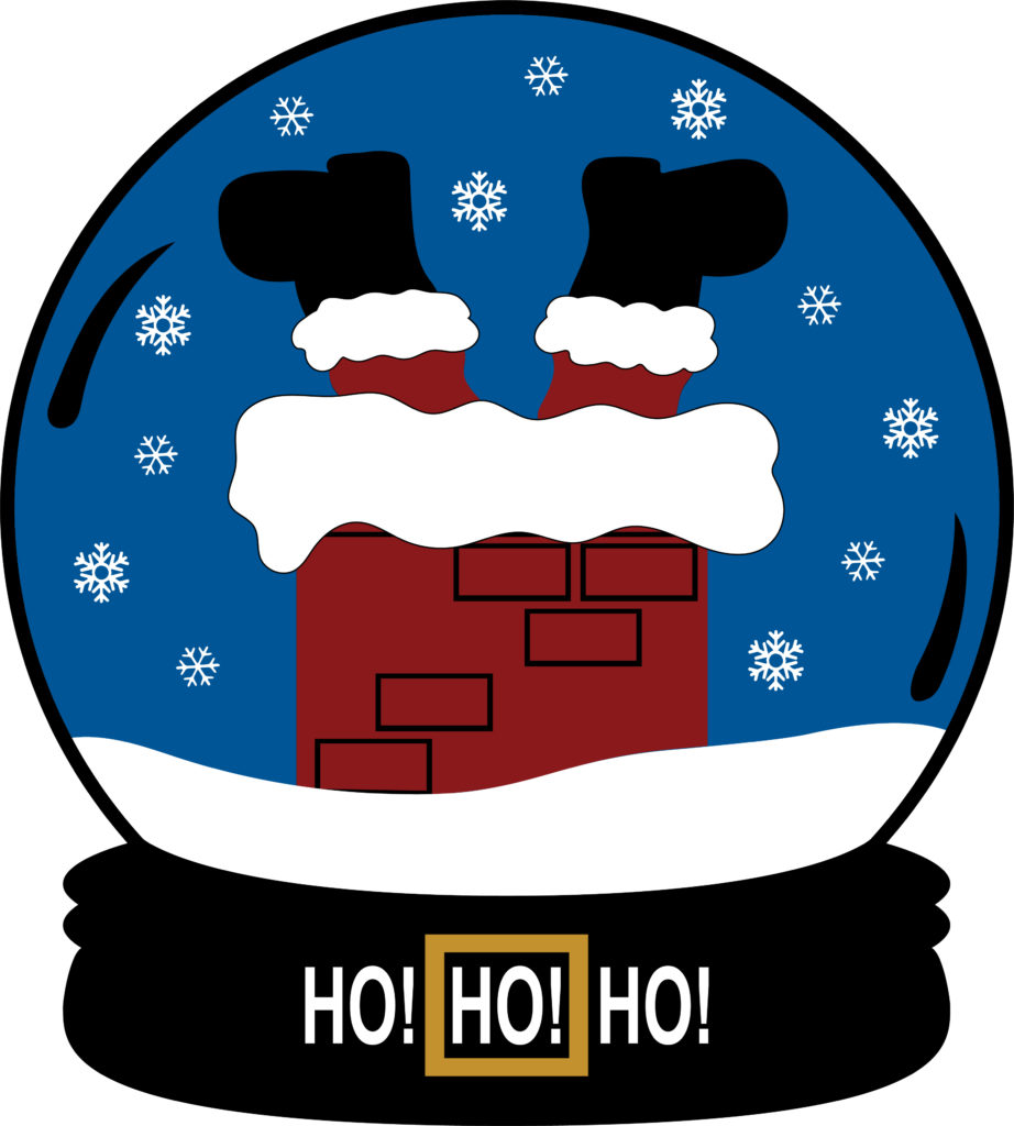 Snowglobe Santa SVG ~ Fun With SVGs Winter Wonderland